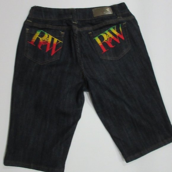 Rocawear Denim - Rocawear Bermuda Jean Shorts.